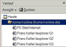 Wollen Sie nicht lieber oben in der Symbolleiste und dann links klicken?