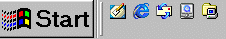 Dies ist die Quickstartleiste.
